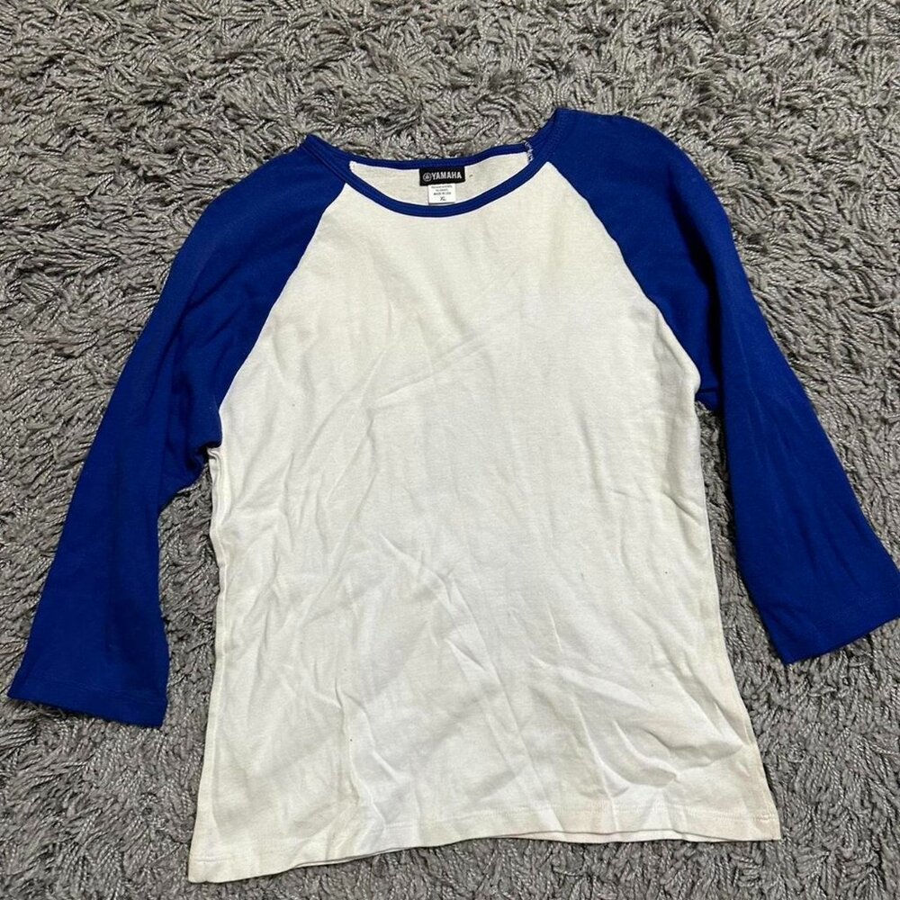 Y2K Yamaha Basic Baseball Tee Size XL